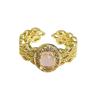 Medieval Gold Retro Fashion Personality Niche Design Open Ring Jewelry High Sense Ring Women