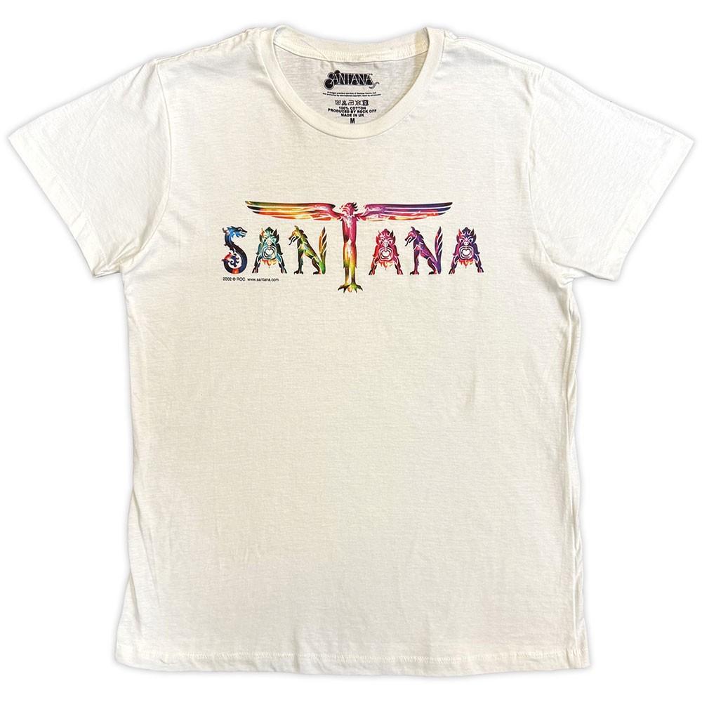 Santana Angel Wings Logo T-shirt Large White