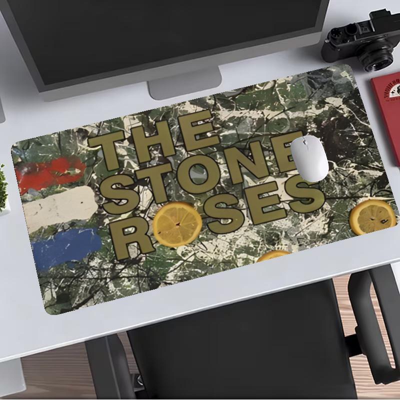 The Stone Roses Extended Gaming Mouse Pad with Stitched Edges NonSlip Rubber Base Waterproof Desk Mat for Computer Laptop Office Gaming
