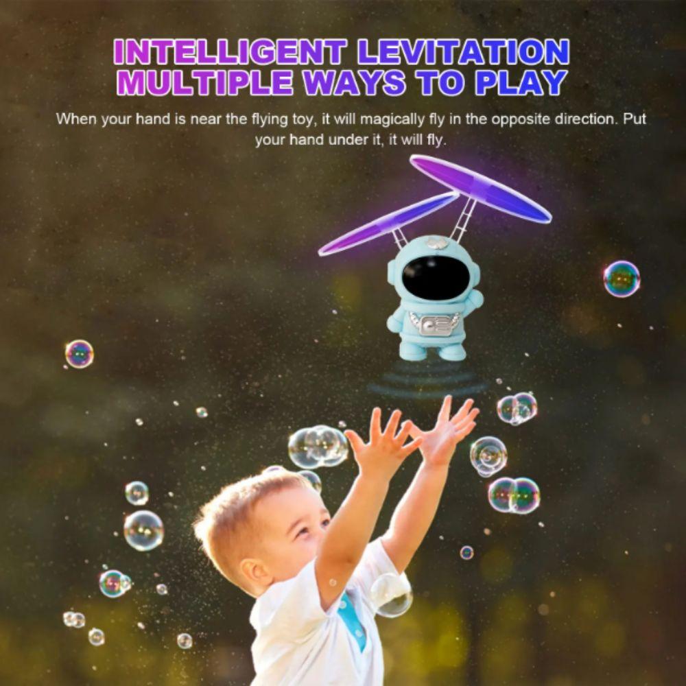 USB Charging Hand Control Helicopter Dual Wings Spinning Gyro Flying Robot Toy  Kids Gifts