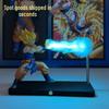 Светодиодный ночник-фигурка Dragon Ball Камехамеха Гоку Ударная волна Магнитный