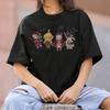 Hot Sale Demon Slayer Japanese Hot-blooded Anime Classic Loose Casual Oversized Short-sleeved Comfortable Soft Cotton Summer New Tee Oversized Top