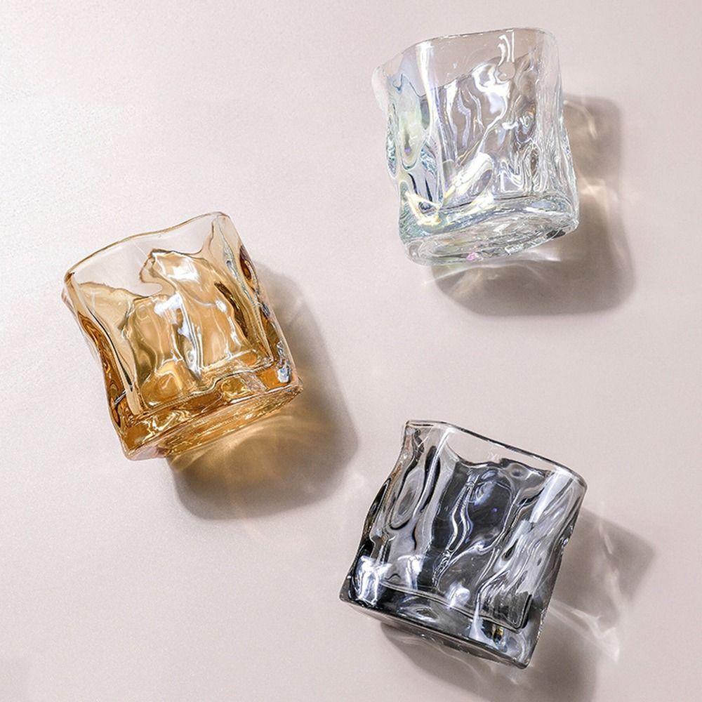 6 шт. 200 мл нестандартные стаканы красочные коктейльные стаканы для питья уникальный стакан для виски для дома