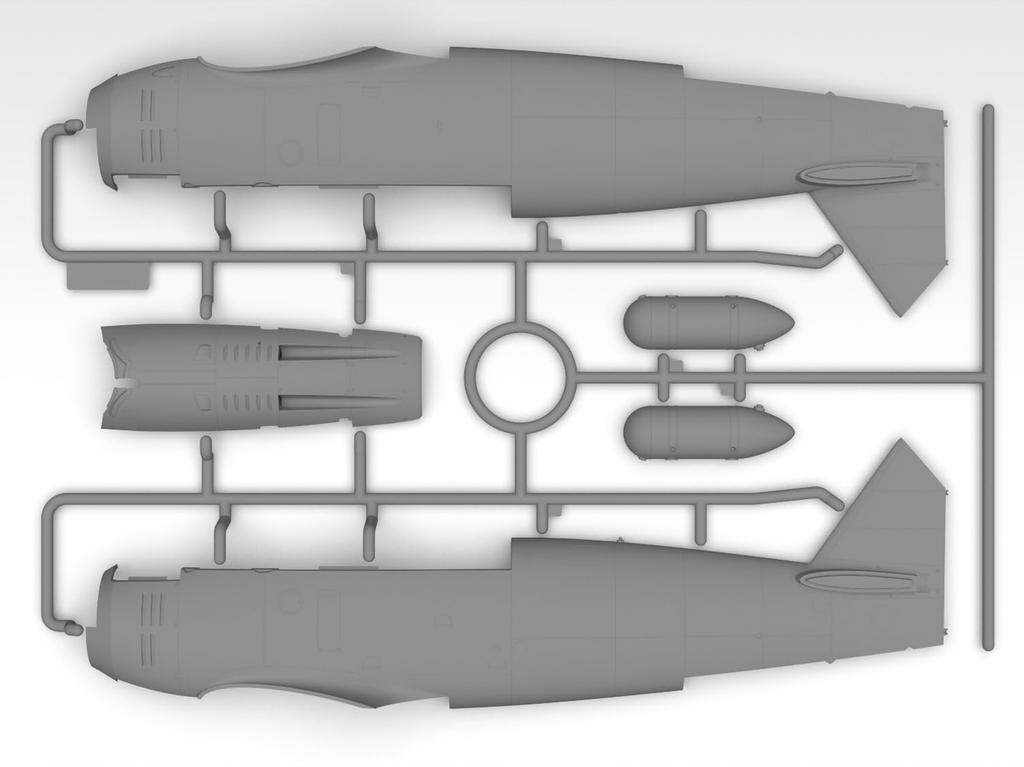 ICM Henschel Легион Кондор Пластиковая Модель 32016 1/32 Hs123A-1 (Самолет)