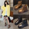 Martin Boots Women Fashion British Style Short Boots Thick Bottom Retro Boots