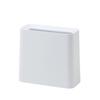 TUBELOR Hi-GRANDE White, Square Trash Can, 11.5L, 35cm Wide X 16.5cm Deep X 32cm High