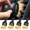 Car Interior Cleaning Soft Brush Dust Remover Auto Accessories for GR TRD Yaris Hilux Corolla Prius Avensis Emblem Auris Rav4