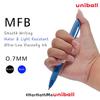 Uni-Ball MFB Черная шариковая ручка 0,7 мм Упаковка 1 x 12 ручек | Выдвижная ручка для офиса, школы и дома