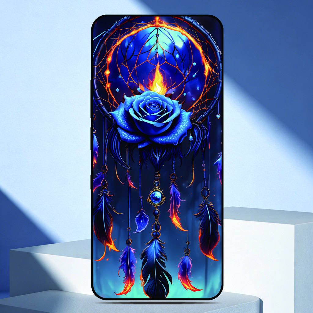 Rose Dream Catcher Phone Case For Motorola Moto G86 Power 5G Painted Back Cover For Moto G75 TPU Soft Fundas Customized Photo