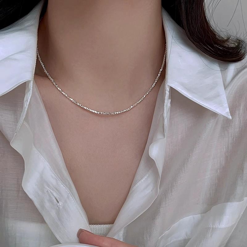 Ожерелье женское легкое роскошное нишевое премиум-чувство ключичная цепочка