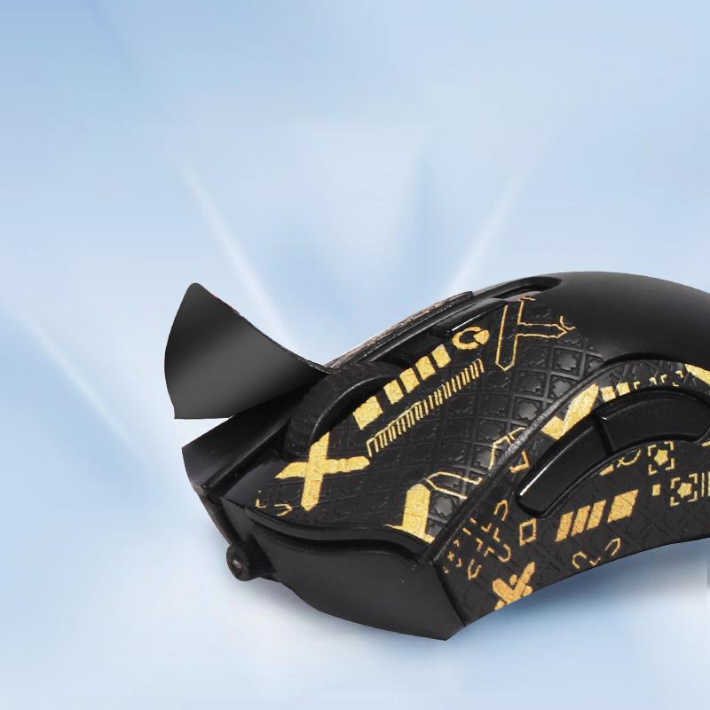 Наклейка для мыши, наждачная, противоскользящая, впитывающая пот, для Razer Deathadder V2 Mini