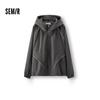 Semir Men's Oversized Fleece Lined Hooded Winter Jacket