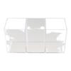 Clear Pencil Storage Box Transparent Stationery Organizer Desk Pen Holder  Home Office