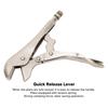 45 Steel Pinch Off Plier 7mm Pipe Sealing Lock Tool Locking Pliers  Metal Pipe Sealing and Clamping