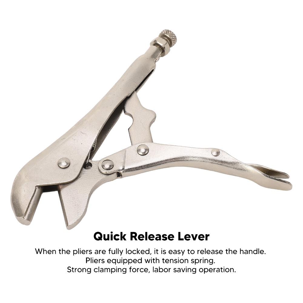 45 Steel Pinch Off Plier 7mm Pipe Sealing Lock Tool Locking Pliers  Metal Pipe Sealing and Clamping