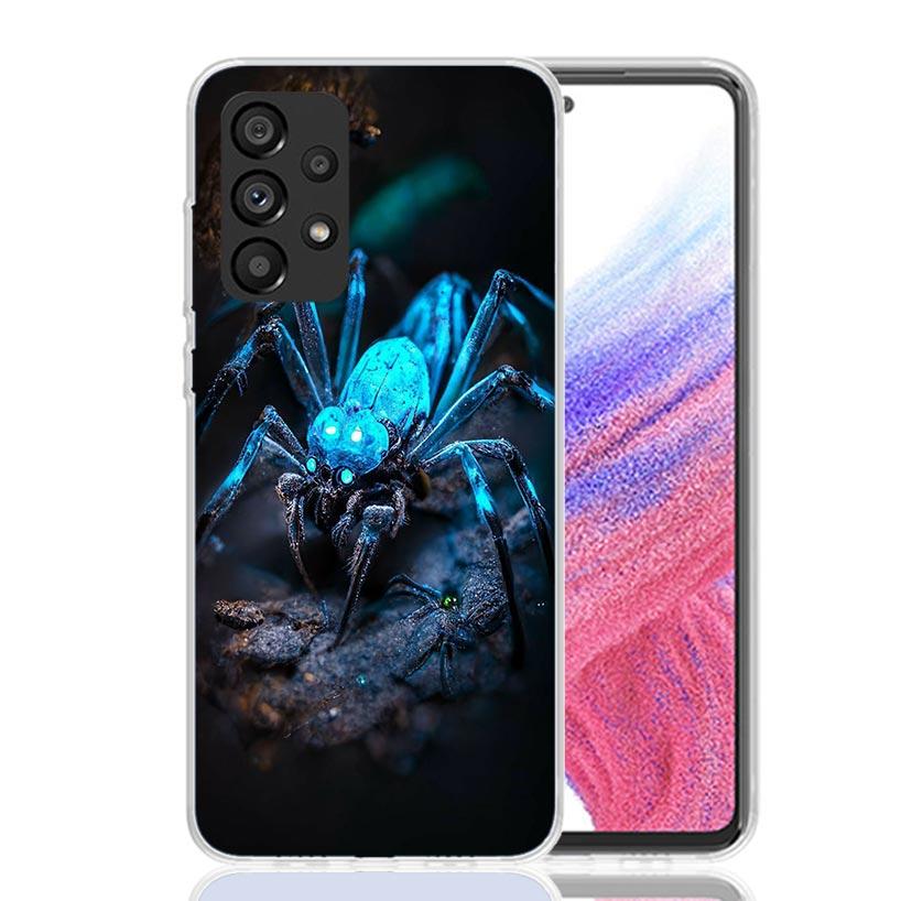 Black Widow Spider Insect Phone Case for Samsung Galaxy A17 A16 A15 A14 A13 A57 A56 A55 A54 A53 A37 A36 A35 A34 A33 A26 A25 A24
