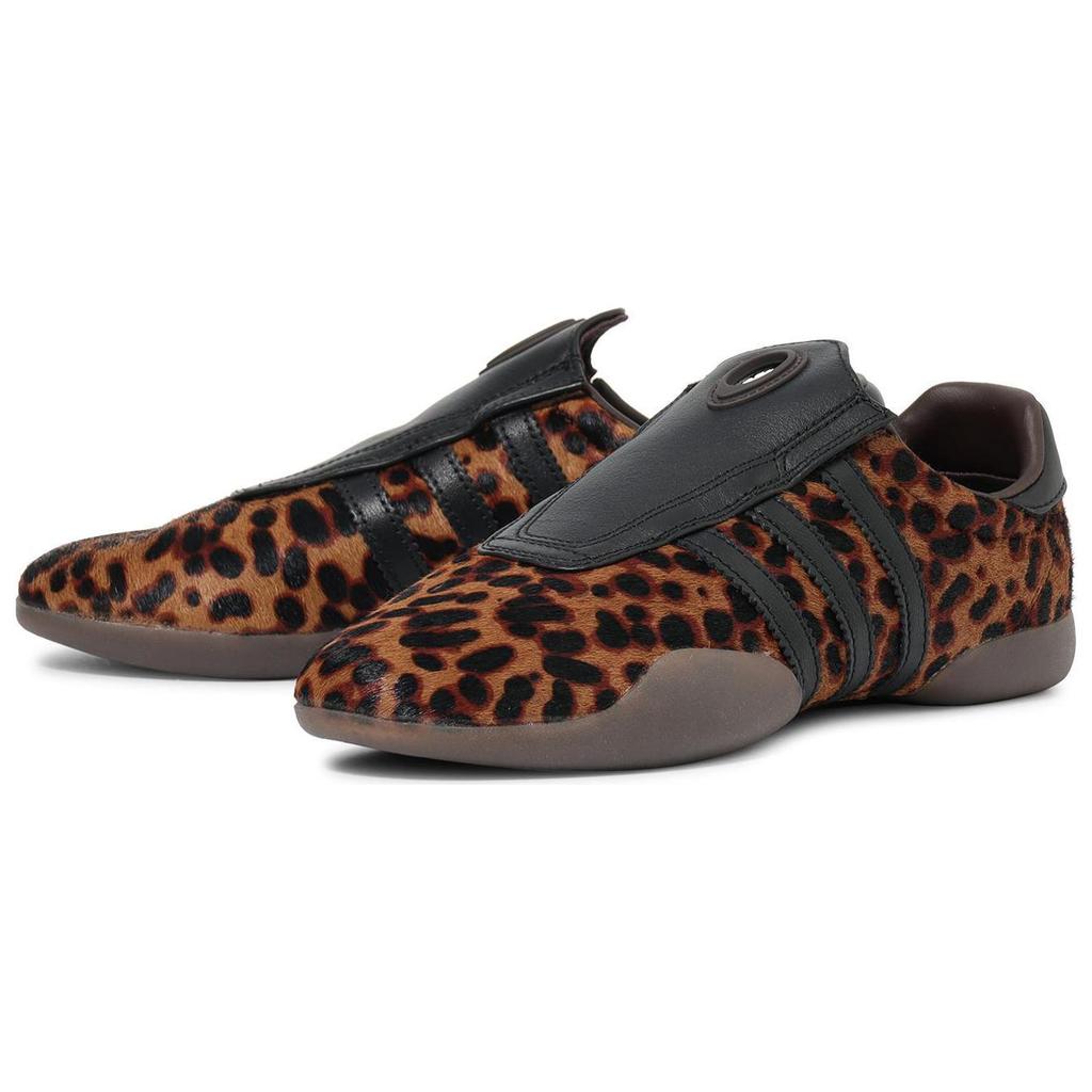 Adidas Taekwondo Mei Leopard Women Sneakers Brown Supplier-Colour Core-Black JS0298