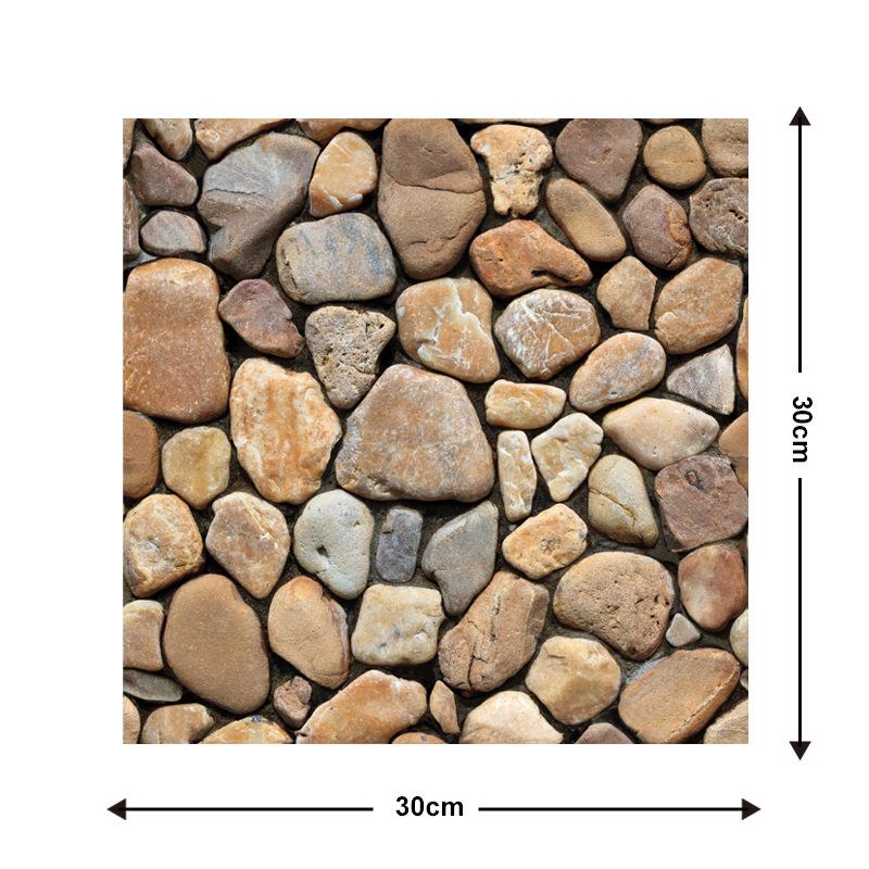 Самоклеящиеся 3D наклейки на стену из ПВХ в европейском стиле: Водонепроницаемый ремонтный декор