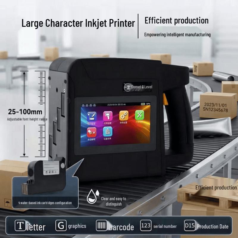 Comet M6 Handheld Industrial Large Character Inkjet Printer