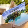 Hot Game M-Minecraft Classic Anime Beach Swimming Towel Soft Absorbent Washcloth Children's Gifts for Kids Travel Camping Gym