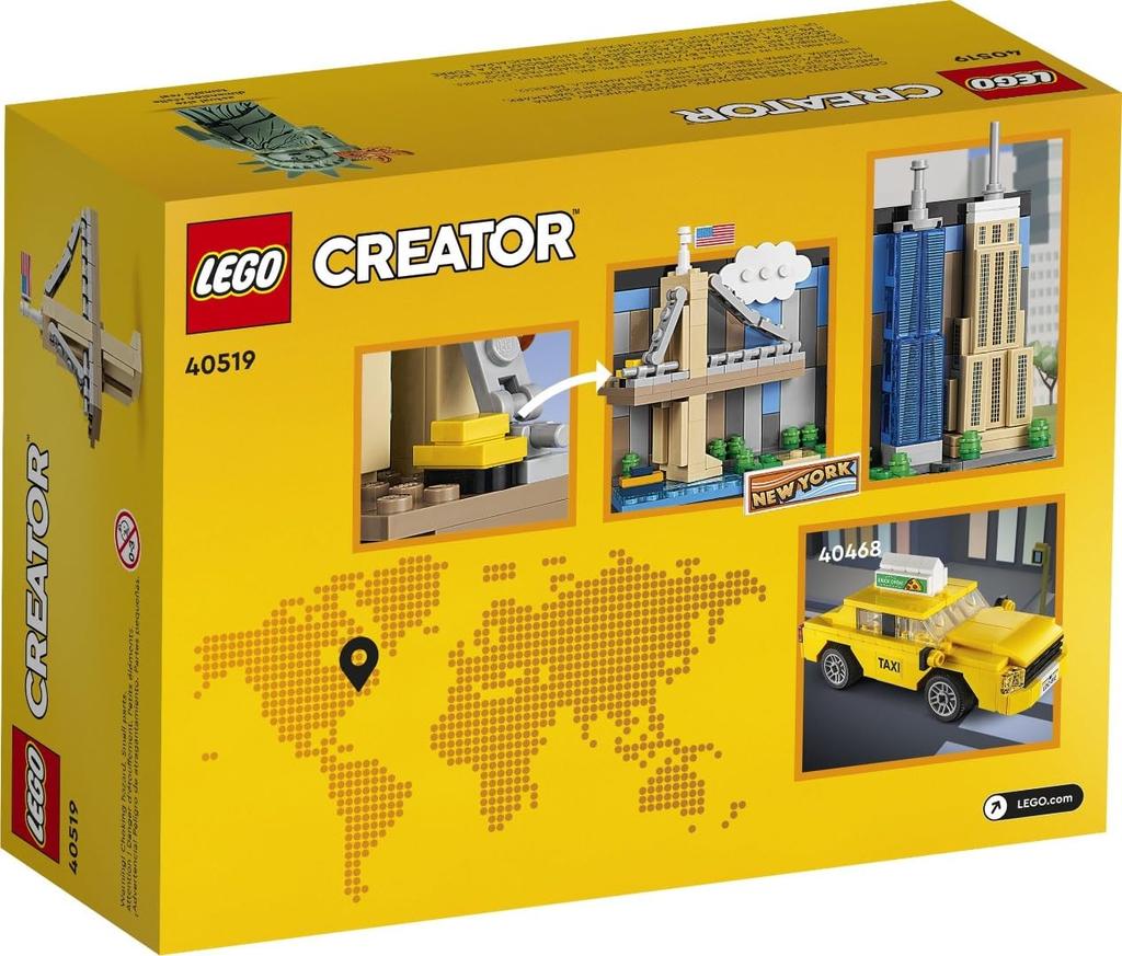 LEGO 40519 Открытка из Нью-Йорка - Новая.