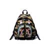 Bape Камуфляж Принт Акула Молния Цветные Блоки Множество Карманов Нейлоновый Рюкзак Унисекс Рюкзак Камуфляж-Желтый 182038D