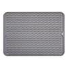 Silicone Drain Mat Anti-slip Base Food Grade Easy To Clean Cookware Drying Tray Air Circulation Drain Mat