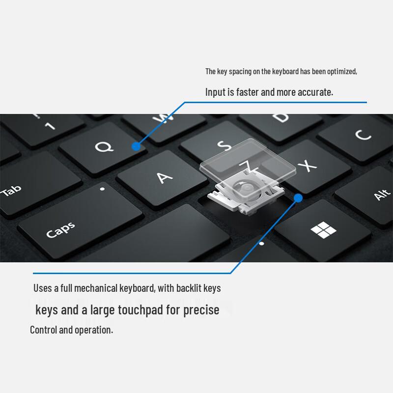 Microsoft Обложка-клавиатура для Surface Pro 13 дюймов