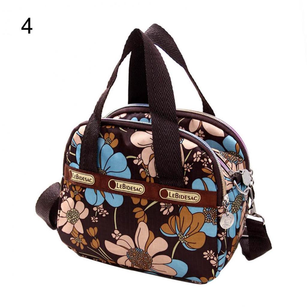 Женская нейлоновая сумочка с различными принтами