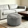 Unstuffed Bean Bag Cover Large Capacity Pouf Cover Non-Slip Round Lazy Sofa Covers  Home Use