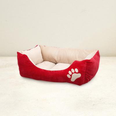 [Pet] Двухцветная квадратная кровать 50X40Cm