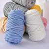 Needlework Crochet Yarn 1cm Thick and Fine Ice Silk Thread Core Filling Yarn DIY Bag Cushion and Other Thread BallHand-knitted Crocheting Material