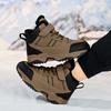 31-40 Winter Boy's Plus Velvet Warm Outdoor Hiking Shoes Cotton Shoes Hiking Cotton Shoes Snow Boots for Kids
