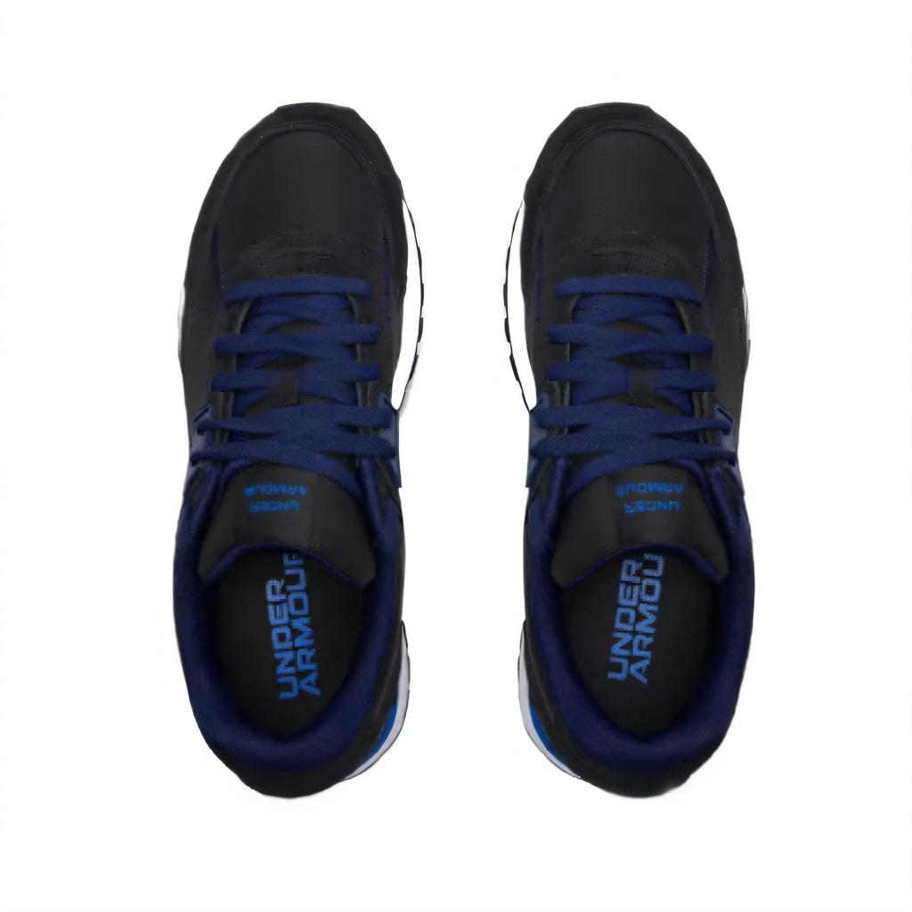 Under Armour Необходимые Удобные Простые Атмосферные Обертывающие Низкие Повседневные Кроссовки Мужские кроссовки Черные 3028408-002