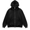Womens Loose Fit Hooded Zip Sweatshirt Polka Dot Casual Sport Top 2026