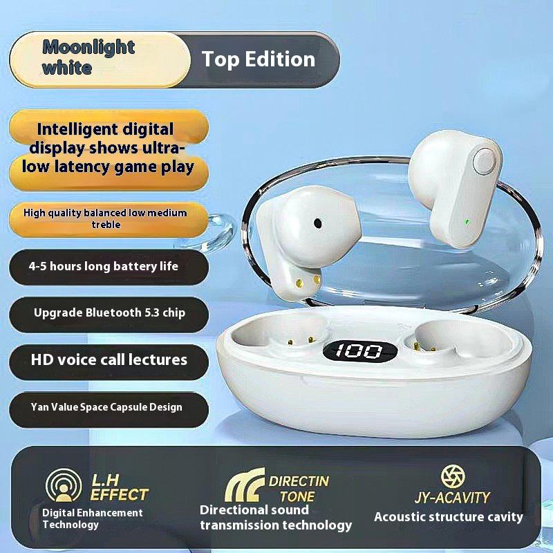 Wireless Bluetooth Headset 5.3 Long Battery Life High Sound Quality Wireless Headset