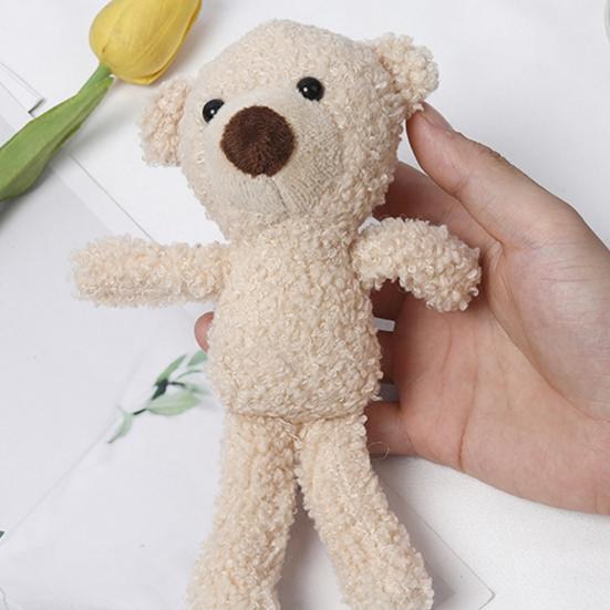 Брелок для ключей в виде плюшевого медведя для детей, брелок в виде плюшевого медведя, рюкзак, кулон, детские подарки на день рождения