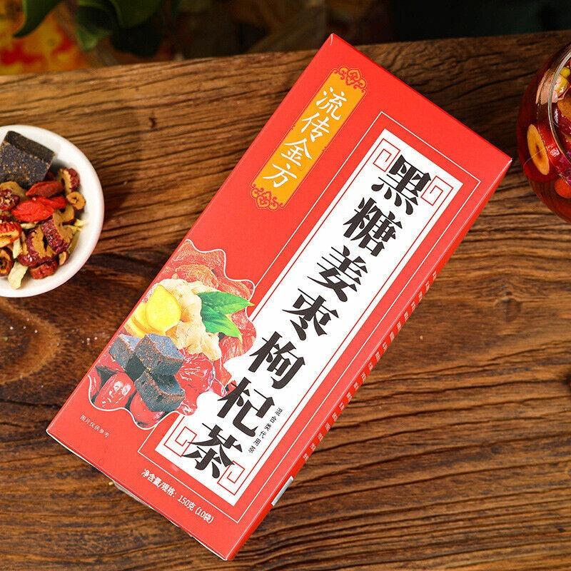 150g Black Sugar Ginger Date Wolfberry Tea Brown Sugar Cinnamon Flower Tea