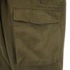 Austrian Army 80s military cargo pants Khaki Button fly Big size Men's Used