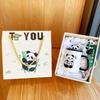 Mug with lid spoon 2025 new female panda cup souvenir ceramic water cup coffee cup