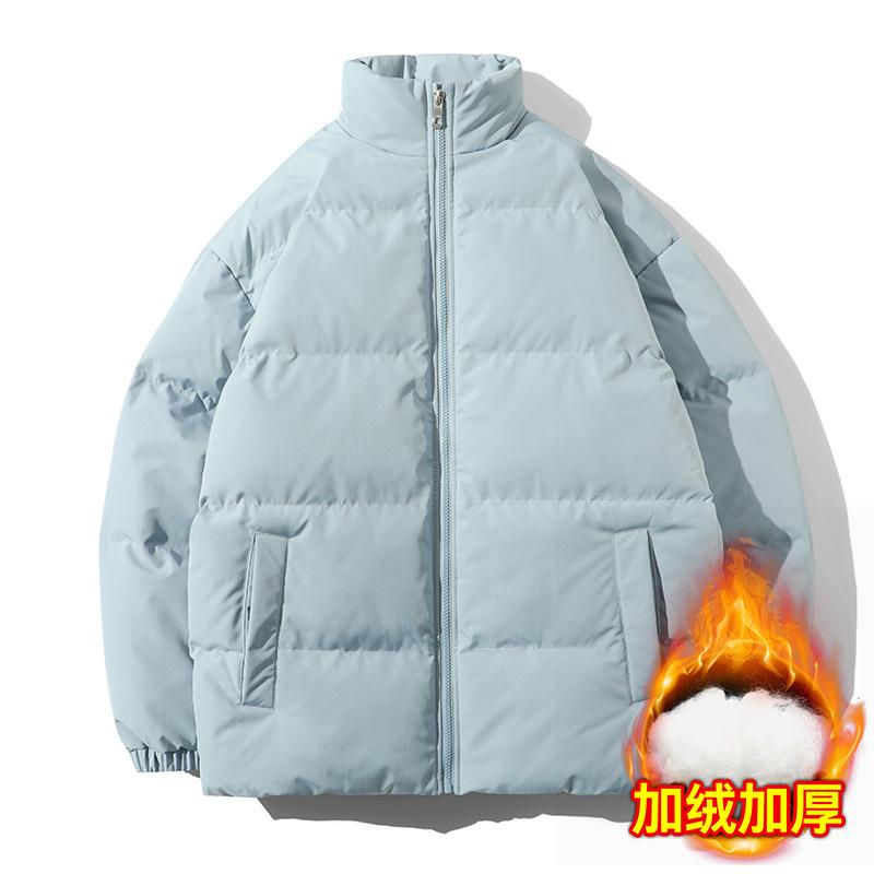 Bread Cotton Clothes 2025 Men's Same Stand Collar Thickened Cotton Clothes Japanese Jacket