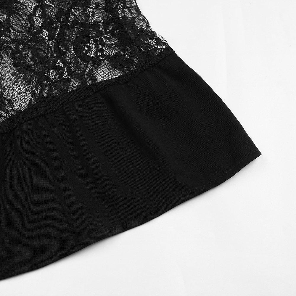 Женское летнее платье без рукавов с черными кружевными вставками, однотонное свободное шикарное платье