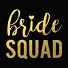 Team Bride Wedding Bronzing Tattoo Stickers, Bachelorette Party Stickers Tattoo