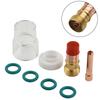 Gas Lens #12 Heat Resistant Glass Kit Heat Glass Cup