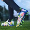 Fashion Men Football Boots Society Children Grass Training TF/FG Non Slip Soccer Shoes High Quality Sneakers Professional Football Shoes