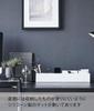 Yamazaki Jitsugyo Slim Desk Organizer White W50 x D5 x Tower Storage Box Desk Storage 5985 Approx. H8.2cm