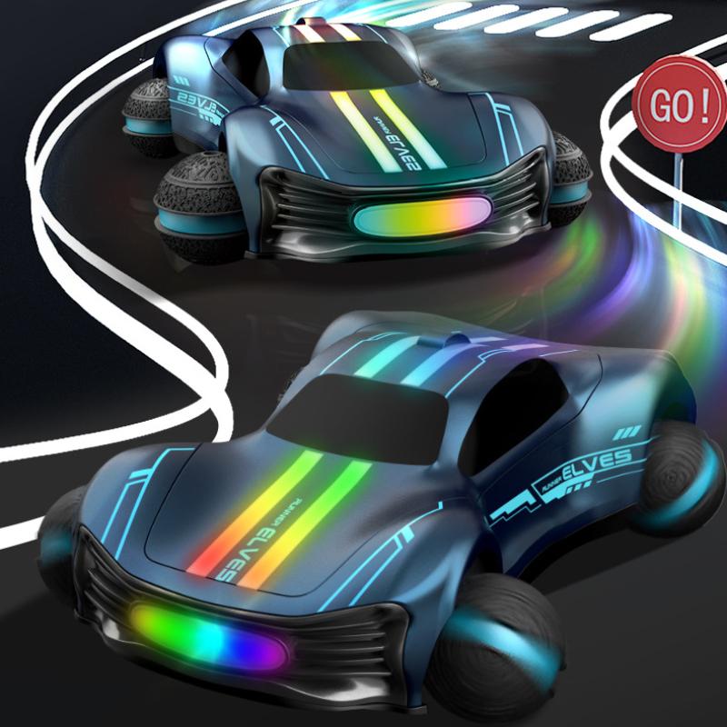 Машинка на радиоуправлении для детей, RC машинки, Машинки на радиоуправлении для дрифта, вращающиеся на 360° с огнями, гоночная машинка, 1:16 RC Truck, игрушечные машинки в подарок