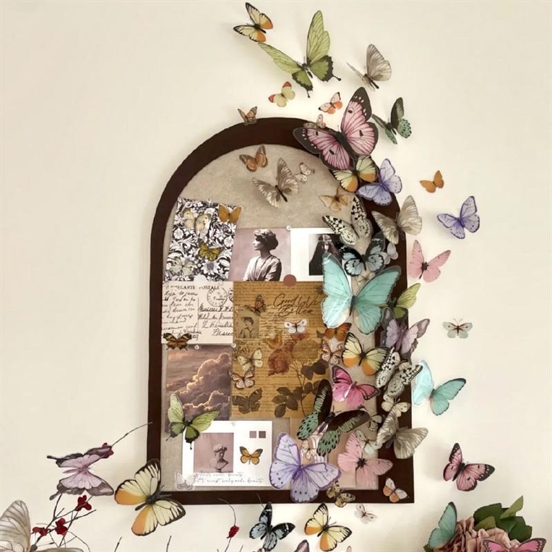 1 шт. DIY войлочные наклейки на стену в европейском стиле арка фото домашний декор