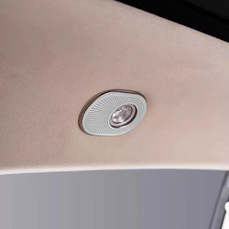 Luxeed R7 Interior Rear Reading Light Trim Frame - Car Roof Liner Decor Accessory