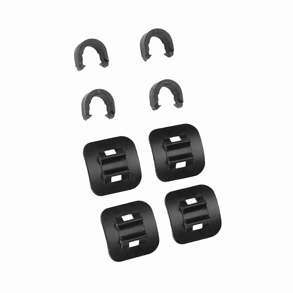 4 PCS Mountain Bike Brake Cable Tube Guide Shifter Adapter Bicycle Frame C Buckle